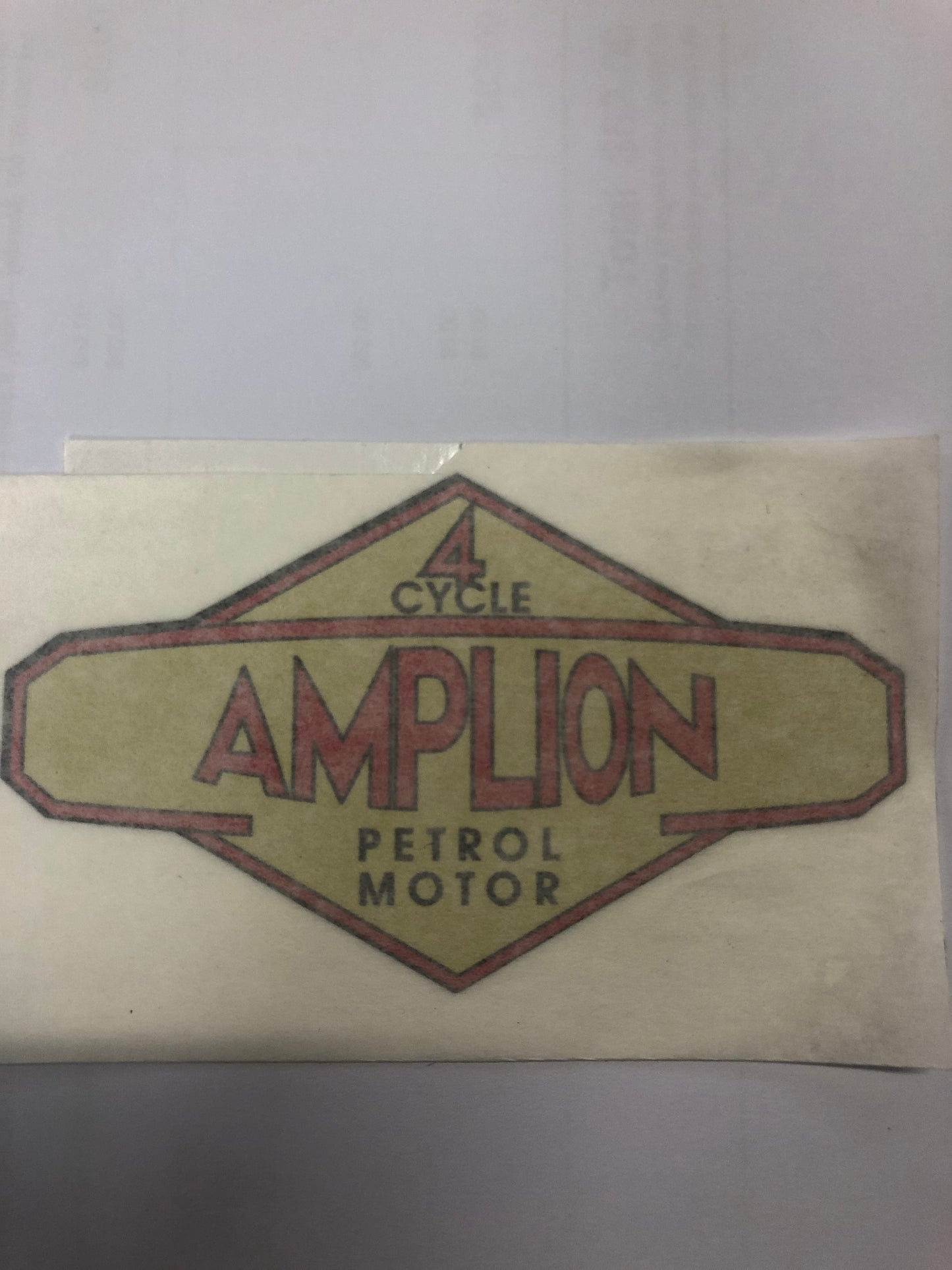 AMPLION   Decal