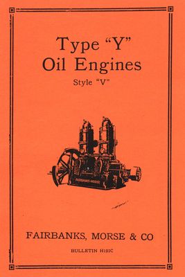 Fairbanks-Morse Type Y Oil Engines Style V