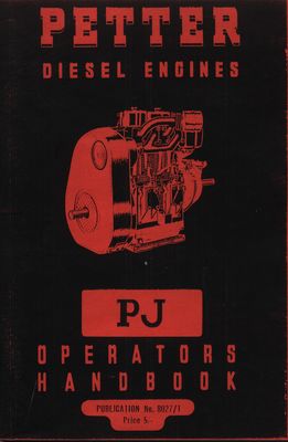 Petter PJ Diesel Engines (Manual)