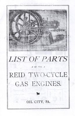 Reid Two-Cycle Gas Engines (Manual)