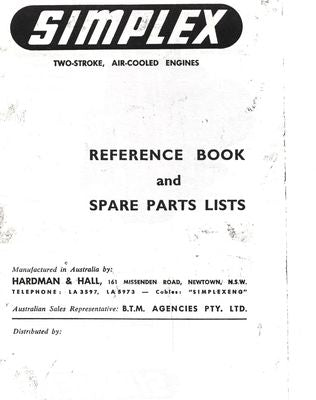 Simplex Two Stroke Air Cooled Engines (Manual)